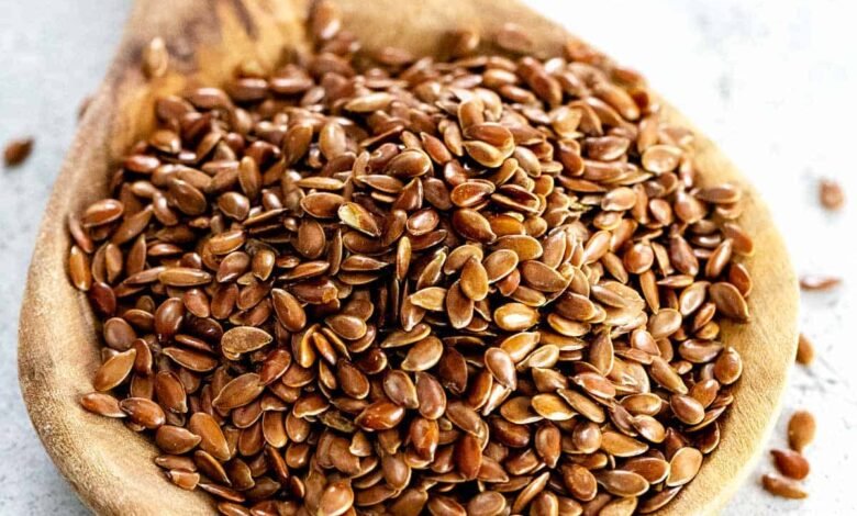 Several health benefits are associated with flax seeds